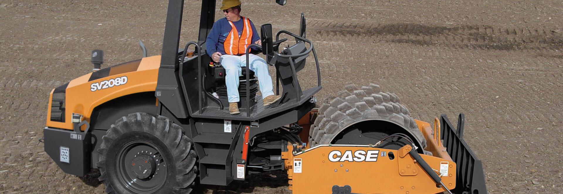 CASE Construction SV208D Single Drum Roller