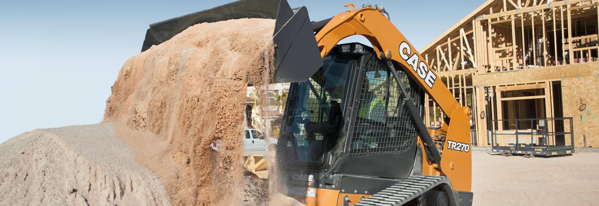 CASE Construction TR270 at Work