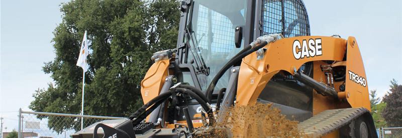 CASE Construction TR340 at Work