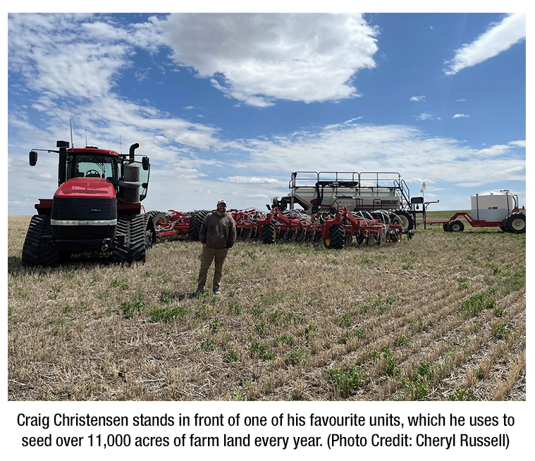 Kevin Peters, his wife Tracy, and their two boys Cody and Troy have taken over Grandview Farms from Kevin’s father Joe. (Photo credit: Kevin Peters) 